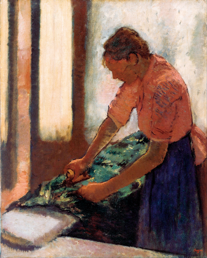  埃德加·德加 Edgar Degas—— 熨衣妇 (4)